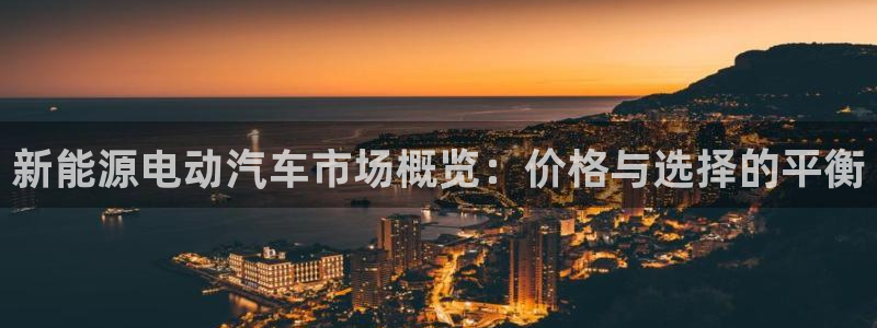 义乌摩根娱乐会所消费：新能源电动汽车市场